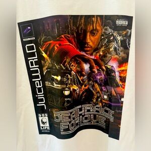 Customized t shirt juice world artist